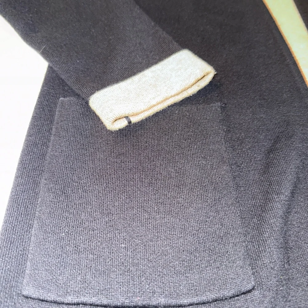 J Jill Sweater Women Small Majestic Reversible Doublefaced Duster Cardigan - Picture 2 of 16